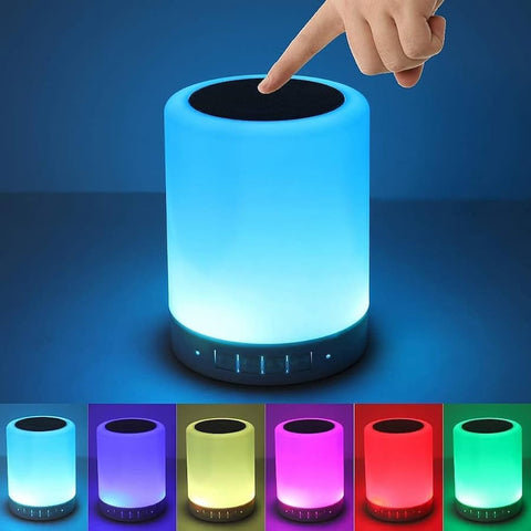 Touch Lamp Speaker Portable Bluetooth for Mobile