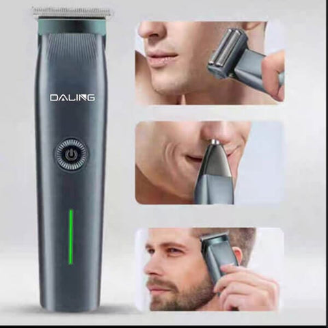 Daling DL 9218 3 in 1 Trimmer and 3 in 1 Grooming Kit & Body Shaver