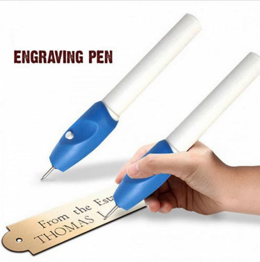 Engrave It Carving Pen Engraver Machine for Glass, Plastic, Iron, Steel