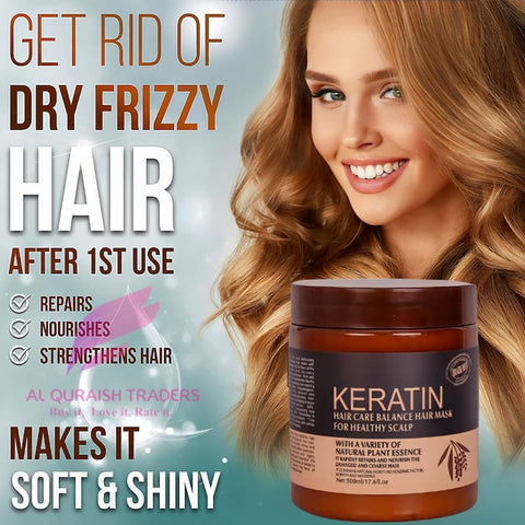 Keratin Hair Care Mask For Healthy Scalp Hair Treatment