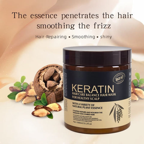 Keratin Hair Care Mask For Healthy Scalp Hair Treatment