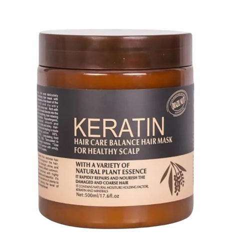 Keratin Hair Care Mask For Healthy Scalp Hair Treatment