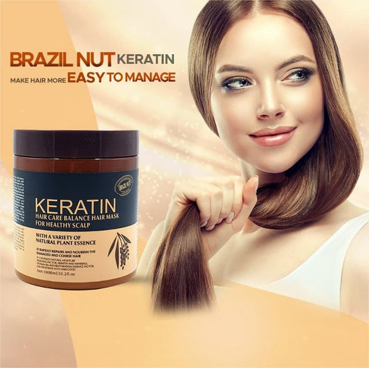 Keratin Hair Care Mask For Healthy Scalp Hair Treatment