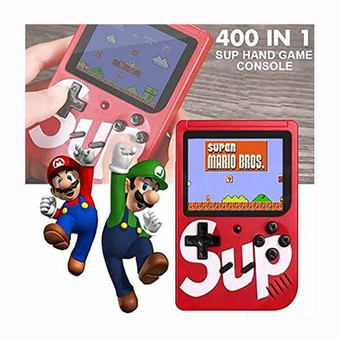 SUP 400 in 1 Games Retro Game Box Console Handheld Game with Extra Console Game Pad