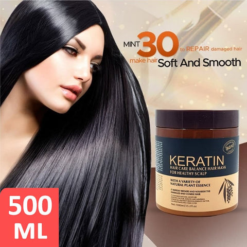 Keratin Hair Care Mask For Healthy Scalp Hair Treatment