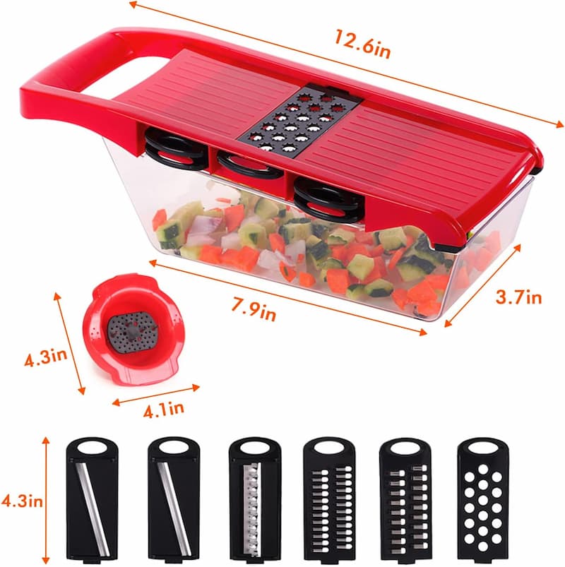 10 In 1 Mandoline Slicer Vegetables Slicer Fruits Cutter And Chopper - Online Shopping in Pakistan: Beauty, Fashion, Electronics, Sports & Lifestyle, VR, Skincare