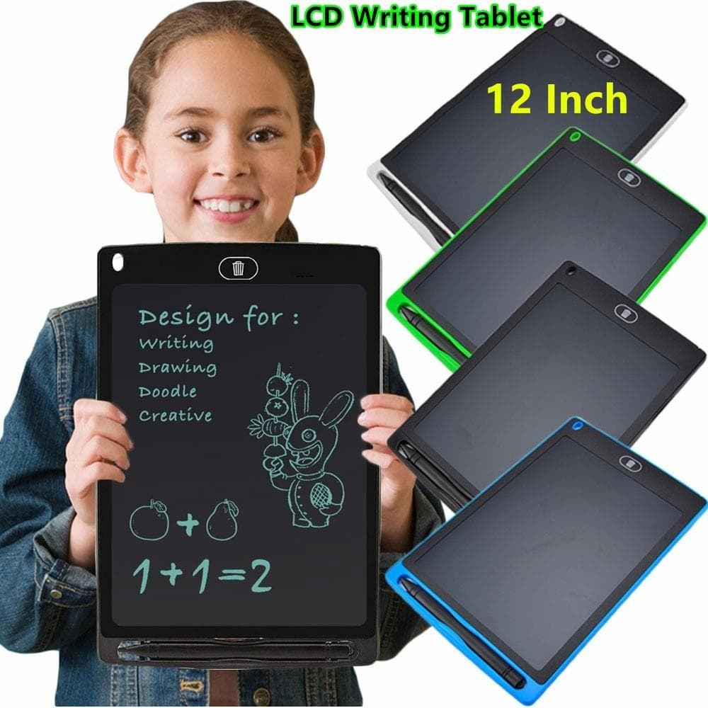 12 Inch LCD Tablet Multi Writing , Electronic Drawing Board Doodle Handwriting Digital Tablet for Kids Learning - Online Shopping in Pakistan: Beauty, Fashion, Electronics, Sports & Lifestyle, VR, Skincare