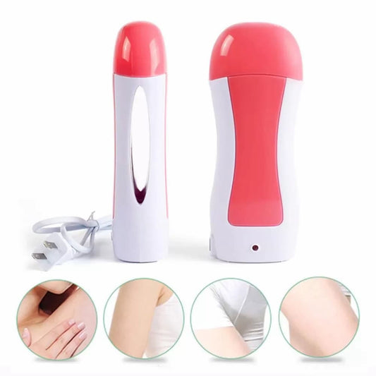 3 in 1 Depilatory Wax Roll On Heater With Epilator Machine with Wax Refill and Strips for Women - Online Shopping in Pakistan: Beauty, Fashion, Electronics, Sports & Lifestyle, VR, Skincare