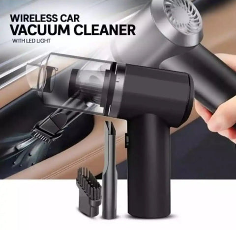 3 in 1 Portable Vacuum Cleaner Duster Blower Air Pump Wireless Handheld Clean Microscopic dust Like Car, Home,Computer, Laptop, Flower, Mirror Vehicle Interior Cleaner - Online Shopping in Pakistan: Beauty, Fashion, Electronics, Sports & Lifestyle, VR, Skincare