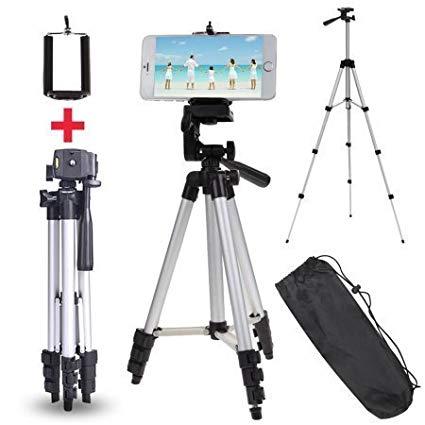 3110 Tripod Camera Stand For Mobile And Camera With Mobile Clip - Online Shopping in Pakistan: Beauty, Fashion, Electronics, Sports & Lifestyle, VR, Skincare