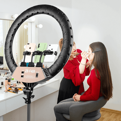 45cm LED Ring Light Set, Ring Light, Professional Live Photography Fill Light, with 7.5ft Long Tripod stand - Online Shopping in Pakistan: Beauty, Fashion, Electronics, Sports & Lifestyle, VR, Skincare