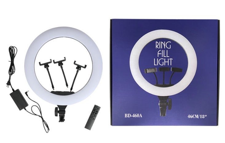 45cm LED Ring Light Set, Ring Light, Professional Live Photography Fill Light, with 7.5ft Long Tripod stand - Online Shopping in Pakistan: Beauty, Fashion, Electronics, Sports & Lifestyle, VR, Skincare