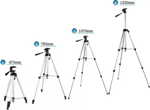 4.5Ft Professional Pro 330A Tripod Stand Aluminum Professional-Weifeng WT-330A - Online Shopping in Pakistan: Beauty, Fashion, Electronics, Sports & Lifestyle, VR, Skincare