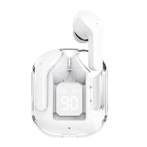 Air 31 Earbuds Wireless crystal Airpods Transparent - Online Shopping in Pakistan: Beauty, Fashion, Electronics, Sports & Lifestyle, VR, Skincare