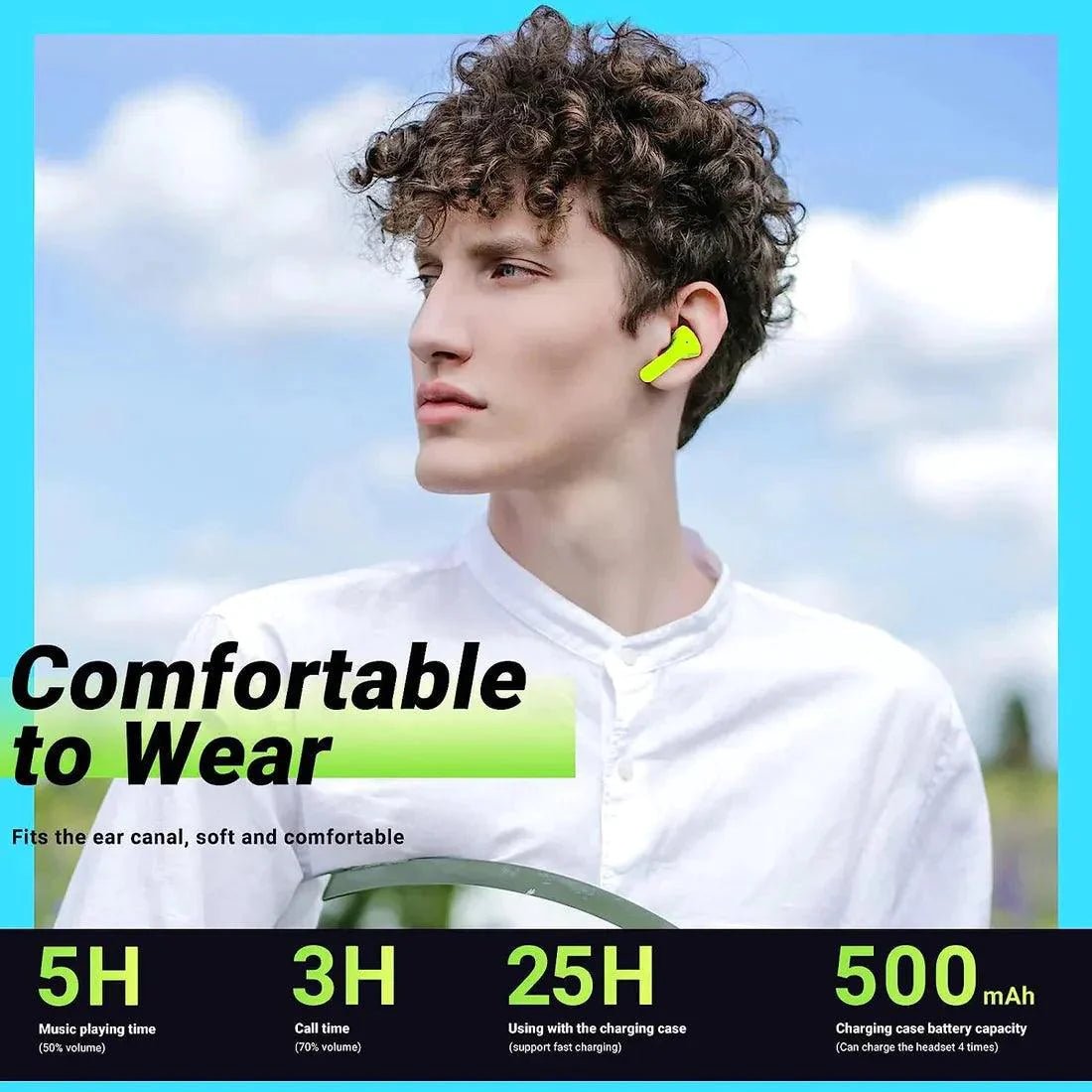 Air 31 Earbuds Wireless crystal Airpods Transparent - Online Shopping in Pakistan: Beauty, Fashion, Electronics, Sports & Lifestyle, VR, Skincare