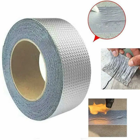 Aluminum Foil Butyl Rubber Tape Adhesive Waterproof Flex Tape Power Pipe Leakage Tape - Online Shopping in Pakistan: Beauty, Fashion, Electronics, Sports & Lifestyle, VR, Skincare