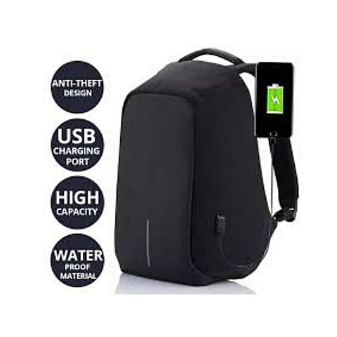 Anti Theft Water Proof Laptop Bag 15.6- Black - Online Shopping in Pakistan: Beauty, Fashion, Electronics, Sports & Lifestyle, VR, Skincare