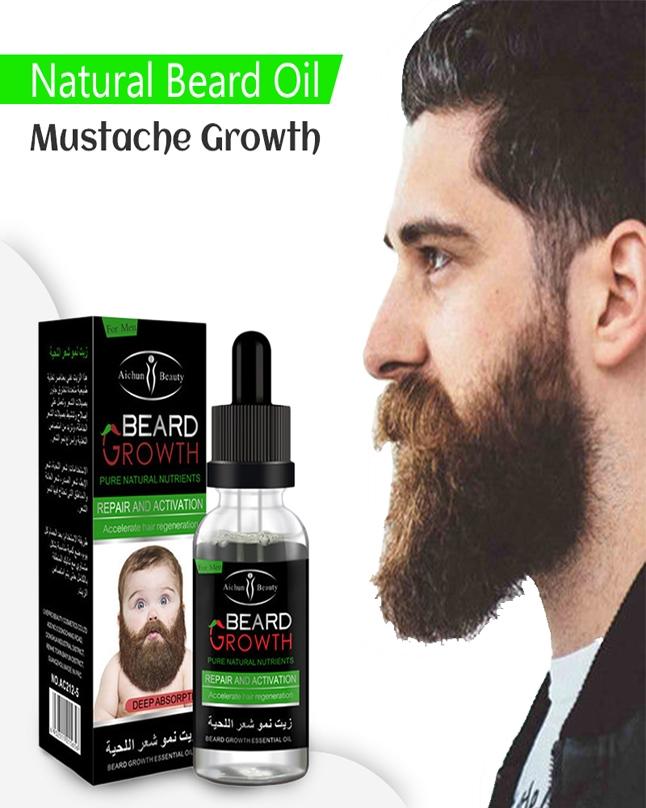 Beard and Moustache Hair Growth Oil for Men - Online Shopping in Pakistan: Beauty, Fashion, Electronics, Sports & Lifestyle, VR, Skincare