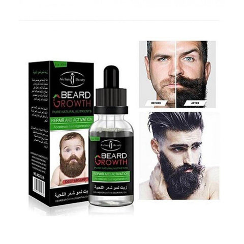 Beard and Moustache Hair Growth Oil for Men - Online Shopping in Pakistan: Beauty, Fashion, Electronics, Sports & Lifestyle, VR, Skincare