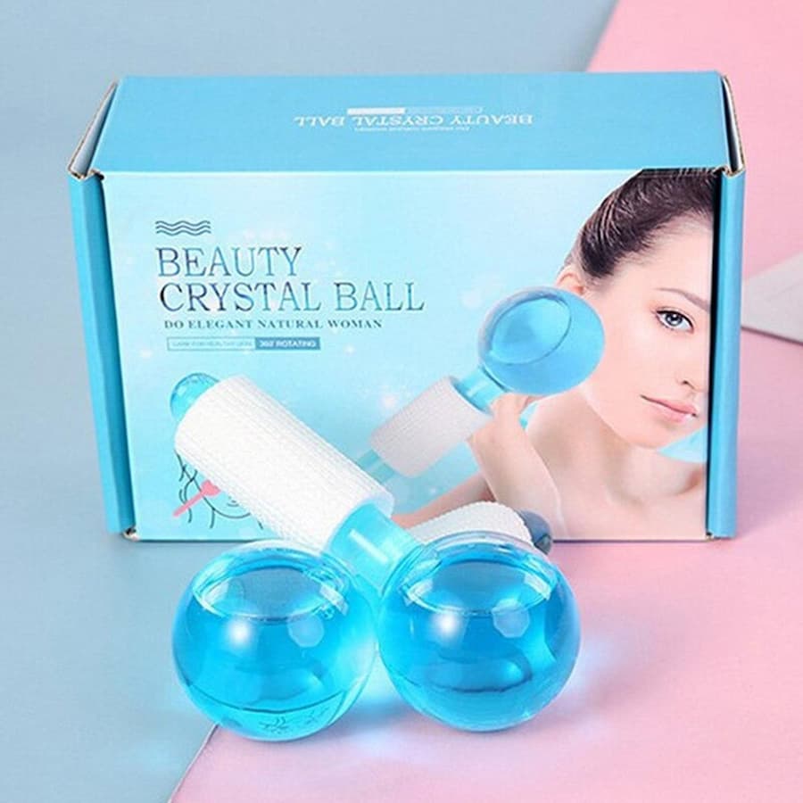 Beauty Crystal Ball Facial Cooling Ice Globes Water Wave For Face and Eye massage - Online Shopping in Pakistan: Beauty, Fashion, Electronics, Sports & Lifestyle, VR, Skincare