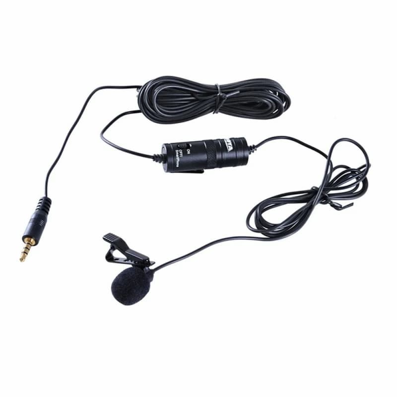 Boya M1 Collar Microphone Lavalier Lapel Mic for Android Smartphone PC Professional - Online Shopping in Pakistan: Beauty, Fashion, Electronics, Sports & Lifestyle, VR, Skincare