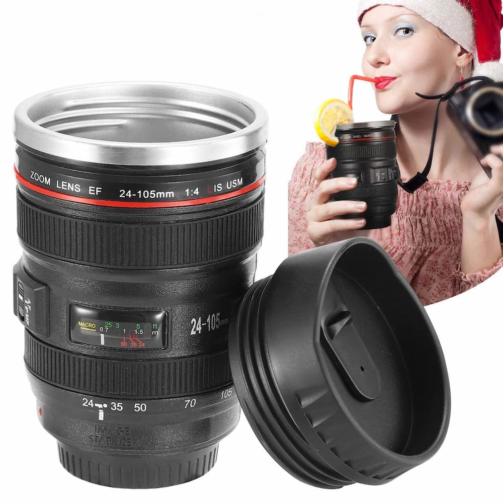 Camera Lens Shaped Coffee Mug Cup - Online Shopping in Pakistan: Beauty, Fashion, Electronics, Sports & Lifestyle, VR, Skincare