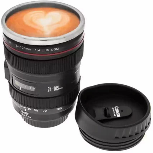 Camera Lens Shaped Coffee Mug Cup - Online Shopping in Pakistan: Beauty, Fashion, Electronics, Sports & Lifestyle, VR, Skincare