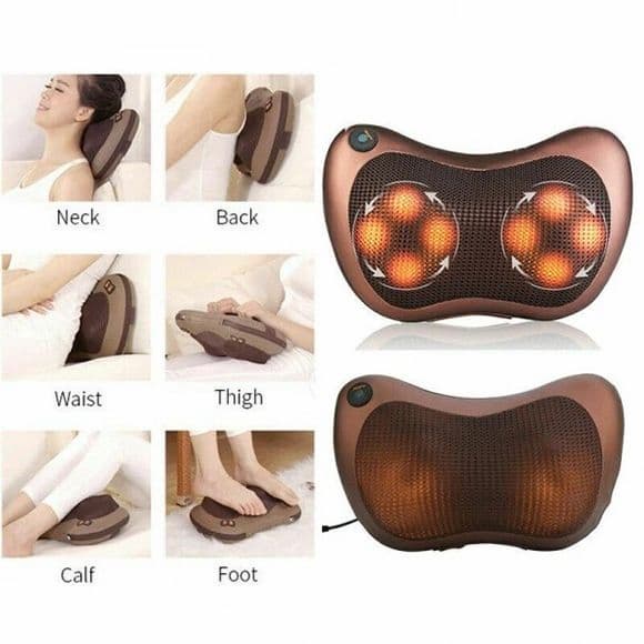 Car Massager Pillow , Electric Massager , Back Massage Pillow, Body Massager, Massager Machine ,Massager Cushion Relax Neck / Back / Shoulder Cushion Muscle Relieve Car - Online Shopping in Pakistan: Beauty, Fashion, Electronics, Sports & Lifestyle, VR, Skincare