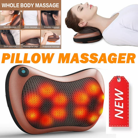 Car Massager Pillow , Electric Massager , Back Massage Pillow, Body Massager, Massager Machine ,Massager Cushion Relax Neck / Back / Shoulder Cushion Muscle Relieve Car - Online Shopping in Pakistan: Beauty, Fashion, Electronics, Sports & Lifestyle, VR, Skincare