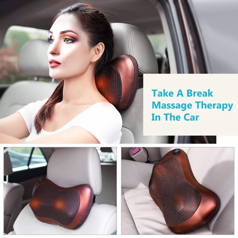 Car Massager Pillow , Electric Massager , Back Massage Pillow, Body  Massager, Massager Machine ,Massager Cushion Relax Neck / Back / Shoulder  Cushion ...