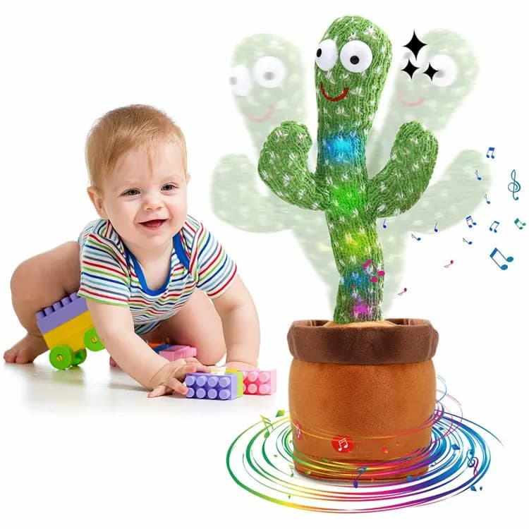 Dancing Cactus Toy Rechargeable with Music, Singing, Talking, Lightning, Wriggle- Funny talk back toy For Kids- High Quality - Online Shopping in Pakistan: Beauty, Fashion, Electronics, Sports & Lifestyle, VR, Skincare