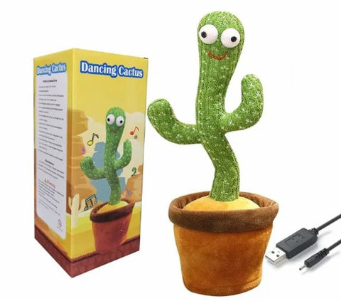 Dancing Cactus Toy Rechargeable with Music, Singing, Talking, Lightning, Wriggle- Funny talk back toy For Kids- High Quality - Online Shopping in Pakistan: Beauty, Fashion, Electronics, Sports & Lifestyle, VR, Skincare