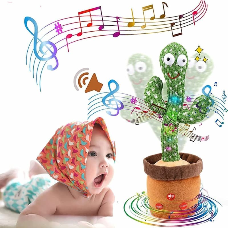 Dancing Cactus Toy Rechargeable with Music, Singing, Talking, Lightning, Wriggle- Funny talk back toy For Kids- High Quality - Online Shopping in Pakistan: Beauty, Fashion, Electronics, Sports & Lifestyle, VR, Skincare