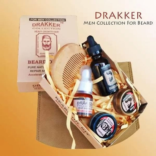 Drakker Beard Grooming Kit - Online Shopping in Pakistan: Beauty, Fashion, Electronics, Sports & Lifestyle, VR, Skincare