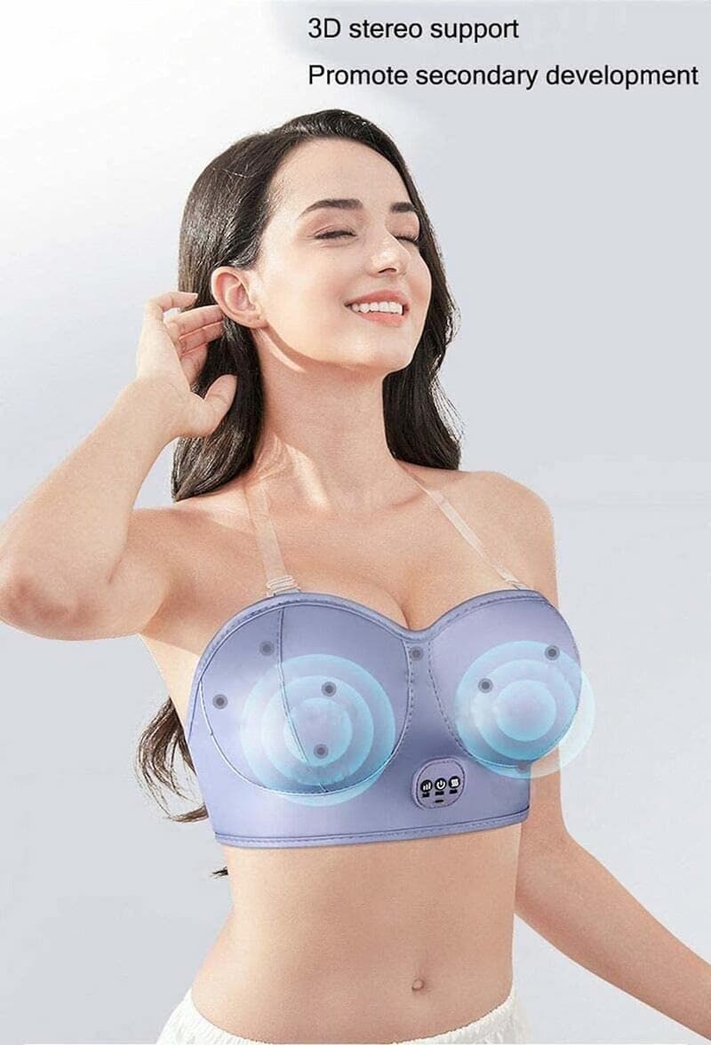 Electric Breast Massager Bra, Vibration Breast Enlargement Bra, Multifunctional Breast Care Equipment, Intelligent Heating Massage, Rechargeable Breast Massage Bra, Usb Interface, Adjustable Length - Online Shopping in Pakistan: Beauty, Fashion, Electronics, Sports & Lifestyle, VR, Skincare