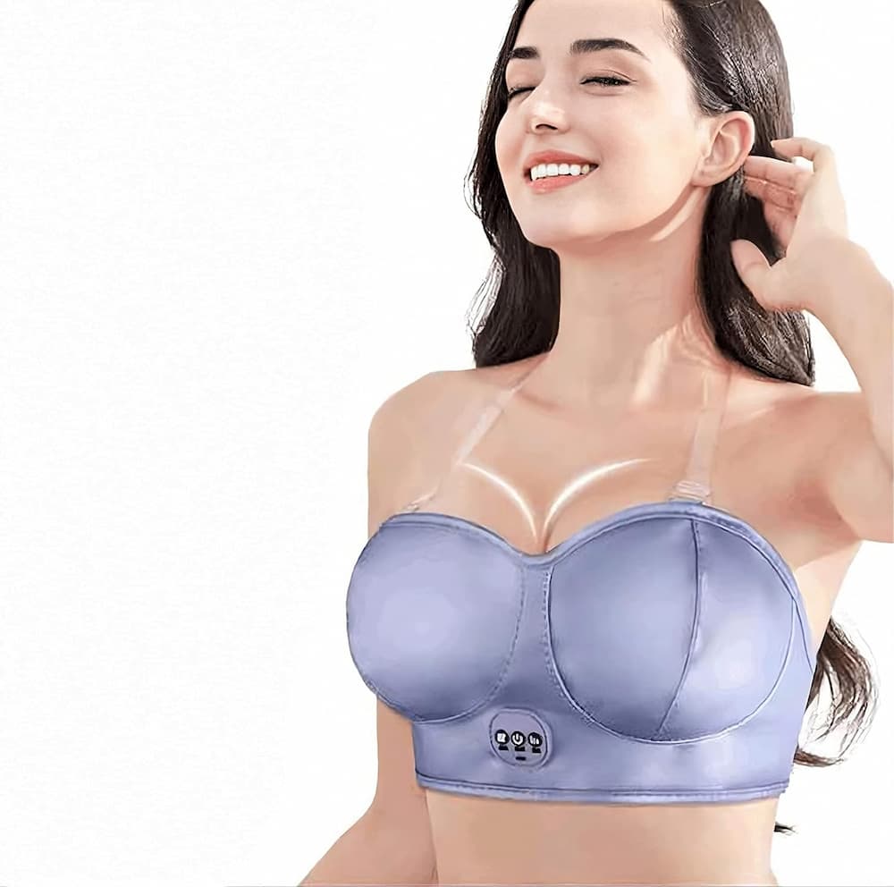 Electric Breast Massager Bra, Vibration Breast Enlargement Bra, Multifunctional Breast Care Equipment, Intelligent Heating Massage, Rechargeable Breast Massage Bra, Usb Interface, Adjustable Length - Online Shopping in Pakistan: Beauty, Fashion, Electronics, Sports & Lifestyle, VR, Skincare