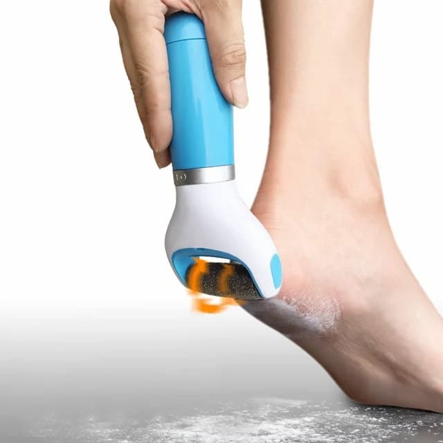 Electric Foot Grinder with Roller Rechargeable Portable Feet File Pedicure Tool Foot Scrubber Callus Remover for Dead Hard Cracked Dry Skin - Online Shopping in Pakistan: Beauty, Fashion, Electronics, Sports & Lifestyle, VR, Skincare