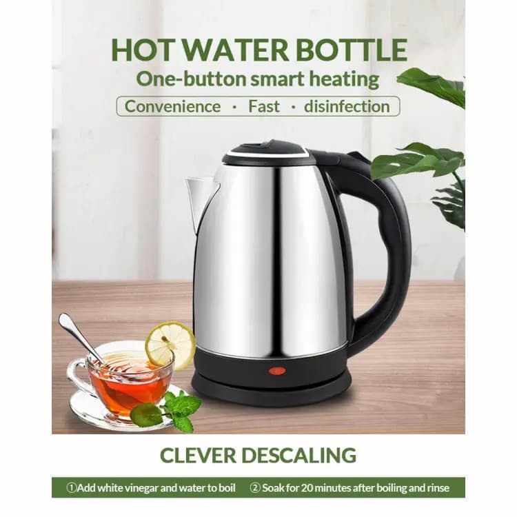 Electric Kettle (2.0 Litre) Hot Water Kettle Elegant Design Premium Quality Tea Coffee Warmer with Automatic Switch operated - Online Shopping in Pakistan: Beauty, Fashion, Electronics, Sports & Lifestyle, VR, Skincare