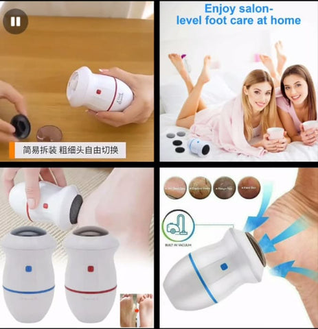 Electric Vacuum Adsorption Foot Grinder Pedicure Tools Foot File Care Tool Remover Absorbing Machine Dead Skin Callus Polisher - Online Shopping in Pakistan: Beauty, Fashion, Electronics, Sports & Lifestyle, VR, Skincare