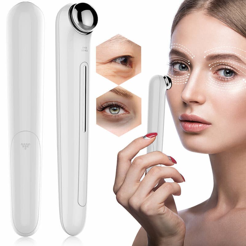 Eye Vibrator Mini Electric Eye Massager Pen Device, Dark Circle Facials Vibration Portable Thin Face Magic Stick - Online Shopping in Pakistan: Beauty, Fashion, Electronics, Sports & Lifestyle, VR, Skincare