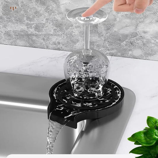 Faucet Glass Washer Rinser for Kitchen Sink Automatic Cup Washer Bar Glass Rinser Wash Cup Tool Kitchen Cleaning Tools - Online Shopping in Pakistan: Beauty, Fashion, Electronics, Sports & Lifestyle, VR, Skincare