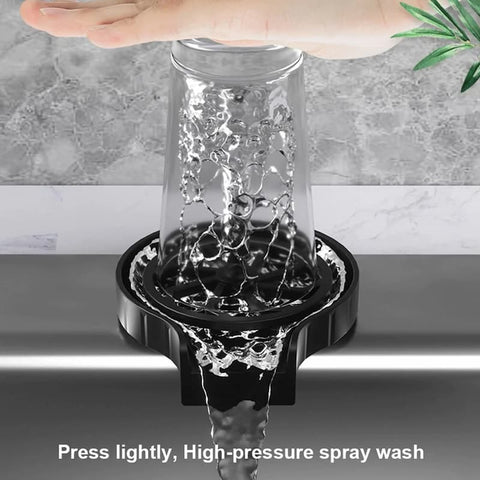 Faucet Glass Washer Rinser for Kitchen Sink Automatic Cup Washer Bar Glass Rinser Wash Cup Tool Kitchen Cleaning Tools - Online Shopping in Pakistan: Beauty, Fashion, Electronics, Sports & Lifestyle, VR, Skincare