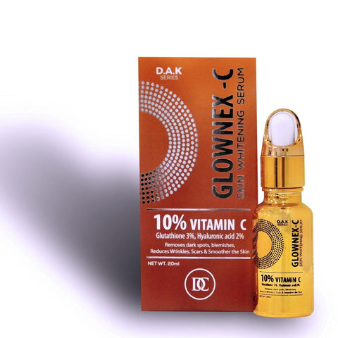 Glownex-C Skin Whitening Serum 20ml - Online Shopping in Pakistan: Beauty, Fashion, Electronics, Sports & Lifestyle, VR, Skincare