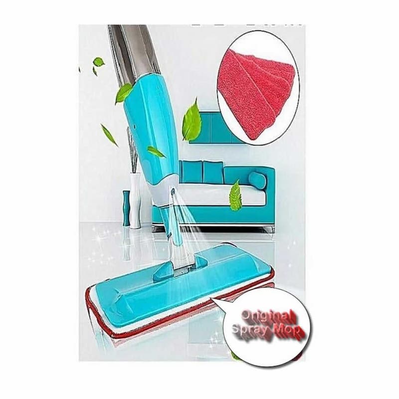 Healthy Mop With Spray - Blue - Online Shopping in Pakistan: Beauty, Fashion, Electronics, Sports & Lifestyle, VR, Skincare