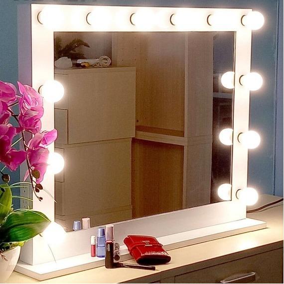 Hollywood Style LED Vanity Mirror Lights Kit with 10 Dimmable Bulbs For Makeup Dressing Fixture Strip For Makeup Mirror Vanity Table Set - Online Shopping in Pakistan: Beauty, Fashion, Electronics, Sports & Lifestyle, VR, Skincare