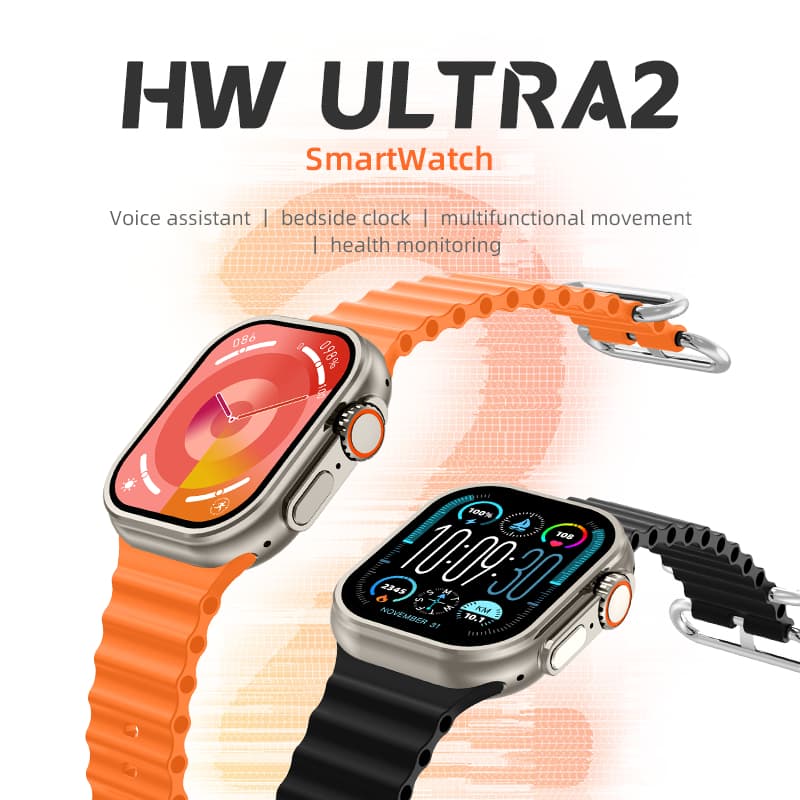 Hw Ultra 2 Smart Watch ChatGPT 2.1" AMOLED 49mm Series 9 Compass Bluetooth Call Map NFC Smartwatch - Online Shopping in Pakistan: Beauty, Fashion, Electronics, Sports & Lifestyle, VR, Skincare