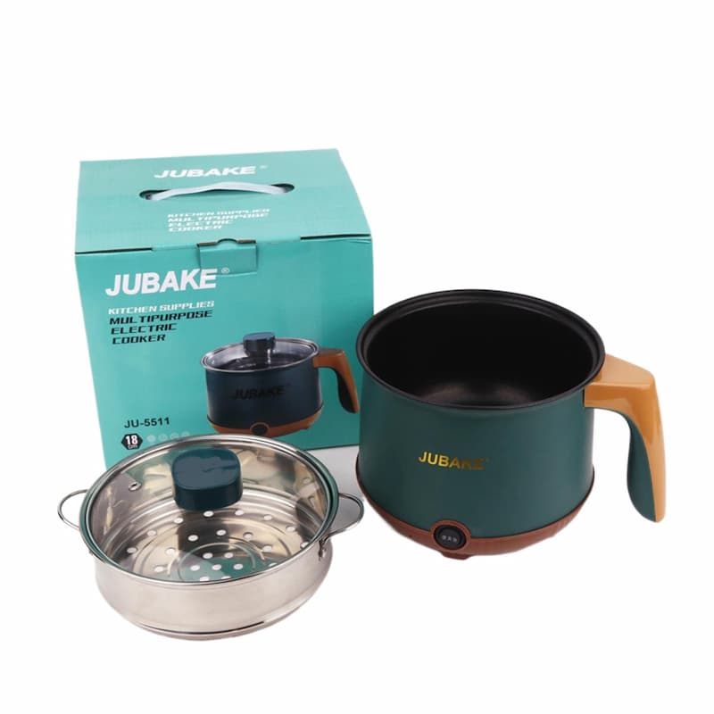 JUBAKE Electric Kettle Multifunction JU-5511 Electric Nonstick Hot Pot Cooker & Steamer - Online Shopping in Pakistan: Beauty, Fashion, Electronics, Sports & Lifestyle, VR, Skincare