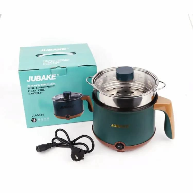 JUBAKE Electric Kettle Multifunction JU-5511 Electric Nonstick Hot Pot Cooker & Steamer - Online Shopping in Pakistan: Beauty, Fashion, Electronics, Sports & Lifestyle, VR, Skincare