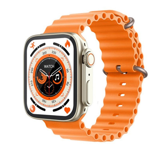 KD99 Ultra Smart Watch 8 Ultra 49mm Men Women SmartWatch 2023 Bluetooth Call Waterproof Wireless Charge Orange - Online Shopping in Pakistan: Beauty, Fashion, Electronics, Sports & Lifestyle, VR, Skincare