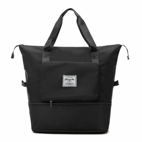 Large Capacity Folding Travel Bag, Black - Online Shopping in Pakistan: Beauty, Fashion, Electronics, Sports & Lifestyle, VR, Skincare